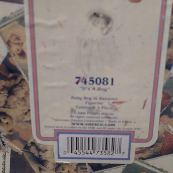 Cherished Teddies It's A Boy Figurine - Picture 6 of 7